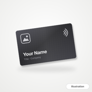 Illustration of the Metal card